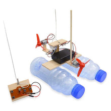 Load image into Gallery viewer, Wooden RC boat
