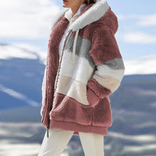 Load image into Gallery viewer, Multicolored Hooded Coat
