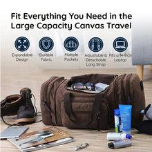 Load image into Gallery viewer, Large Capacity Canvas Travel Bag
