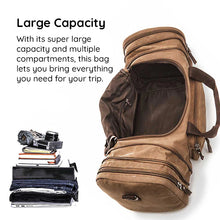 Load image into Gallery viewer, Large Capacity Canvas Travel Bag
