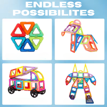 Load image into Gallery viewer, Magnetic Building Shapes

