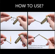Load image into Gallery viewer, Weatherproof Metal Match - Reusable Fire Starter for Camping &amp; Survival
