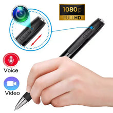 Load image into Gallery viewer, Mini Camera Pen Pocket Digital Voice Video Recorder for Business Conference 1080P Wearable Body Micro Cam Security Cameras
