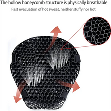 Load image into Gallery viewer, Motorcycle Gel Seat Pad for Long Distance Rides
