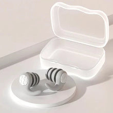 Load image into Gallery viewer, Noise Cancelling Silicone Earplugs for Sleeping
