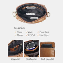 Load image into Gallery viewer, Small Shoulder Bag Made Of Leather For Men
