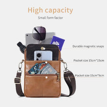 Load image into Gallery viewer, Small Shoulder Bag Made Of Leather For Men
