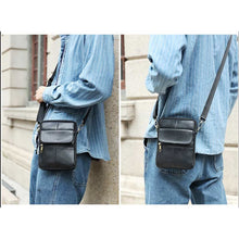 Load image into Gallery viewer, Small Shoulder Bag Made Of Leather For Men
