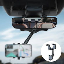 Load image into Gallery viewer, 360° Rotating Multifunctional Car Mirror Phone Holder
