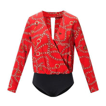 Load image into Gallery viewer, Vintage Printed Bodysuit
