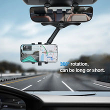 Load image into Gallery viewer, 360° Rotating Multifunctional Car Mirror Phone Holder

