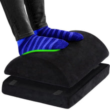 Load image into Gallery viewer, Curved Ergonomic Under Desk Home Office Foot Rest
