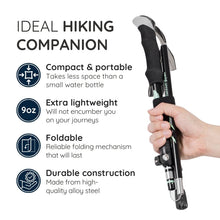 Load image into Gallery viewer, Premium Automatic Retractable Hiking Stick

