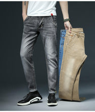 Load image into Gallery viewer, Slim Denim Jeans
