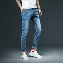 Load image into Gallery viewer, Slim Denim Jeans
