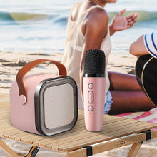 Load image into Gallery viewer, Mini Karaoke Machine With Wireless Microphone

