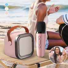 Load image into Gallery viewer, Mini Karaoke Machine With Wireless Microphone
