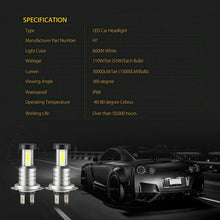 Load image into Gallery viewer, 4x H7 LED Headlight Bulb Kit
