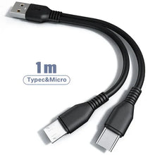 Load image into Gallery viewer, 2 in 1 Charging Cable Multi USB Port
