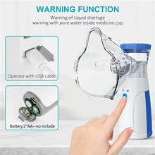 Load image into Gallery viewer, Portable Mini Mesh Nebulizer Adult &amp; Kids
