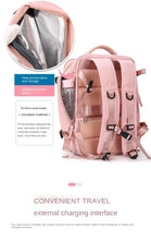 Load image into Gallery viewer, Travel Carry On Backpack With Shoe Compartment
