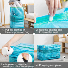 Load image into Gallery viewer, Durable Electric Vacuum Compression Bag - 75% More Storage!
