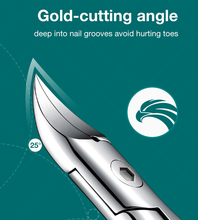 Load image into Gallery viewer, Premium Toenail Clipper For Senior Best For Thick And Ingrown Toenails
