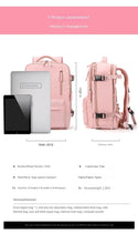 Load image into Gallery viewer, Travel Carry On Backpack With Shoe Compartment

