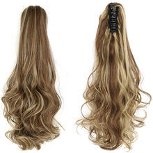 Load image into Gallery viewer, Long Ponytail Clip On Hair Clamp Extension
