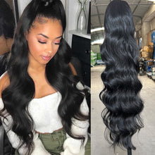 Load image into Gallery viewer, Long Ponytail Clip On Hair Clamp Extension
