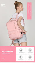Load image into Gallery viewer, Travel Carry On Backpack With Shoe Compartment
