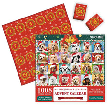 Load image into Gallery viewer, Christmas Jigsaw Advent Calendar Puzzle Blind Box 24 Parts

