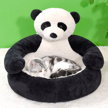 Load image into Gallery viewer, Bear Shaped Winter Plush Pet Dog Bed
