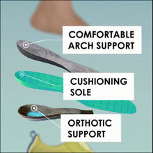 Load image into Gallery viewer, Orthopaedic shoes, laces, thick sole
