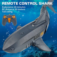 Load image into Gallery viewer, Remote Control Shark Submarine Toy RC Shark Electric Rechargeable Water Toy
