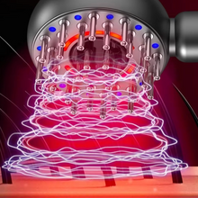 Load image into Gallery viewer, HexoScalp™ 4-in-1 Scalp Massager and Hair Care Comb
