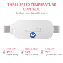 Load image into Gallery viewer, Smart Heating Massage Belt For Period Menstrual Cramps
