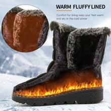 Load image into Gallery viewer, Women’s Waterproof Heeled Snow Boot
