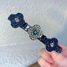 Load image into Gallery viewer, Sparkling Crystal Stone Braided Hair Clips
