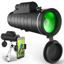 Load image into Gallery viewer, Starscope HD Monocular - High Power Monocular With Smartphone Holder &amp; Tripod – Waterproof Monocular Telescope
