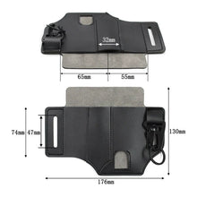 Load image into Gallery viewer, Tactical Multi Tool Belt Leather Bag
