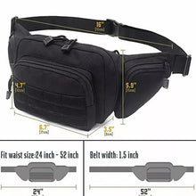Load image into Gallery viewer, Tactical Waist Pack - Concealed Carry Fanny Pack Holster
