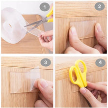 Load image into Gallery viewer, Transparent Sticky Nano Tape Double Sided Grip Reusable Home Tape Traceless Glue
