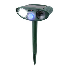 Load image into Gallery viewer, Ultrasonic Rabbit Repeller – Solar Powered and Flashing Light – Get Rid of Rabbits
