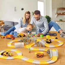 Load image into Gallery viewer, TurboTrack - Construction Racing Track Set
