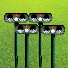 Load image into Gallery viewer, Infrared Solar Powered Animal Pest Repeller

