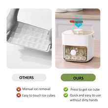 Load image into Gallery viewer, 2-Stage Push In Ice Cube Tray
