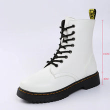 Load image into Gallery viewer, Comfortable boots with laces and a zipper

