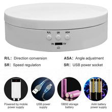 Load image into Gallery viewer, 360° Electric Motorized Rotating Display Rack
