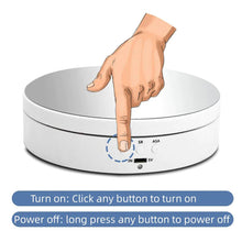 Load image into Gallery viewer, 360° Electric Motorized Rotating Display Rack
